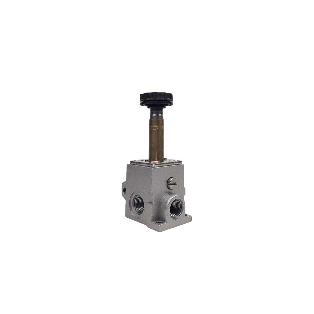 Mini Válvula Solenóide 3/2 Vias Simples Normal Aberta 3V1-06A